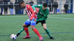 Encuentro entre el Fisterra y el Polvor�n, el pasado 3 de enero 