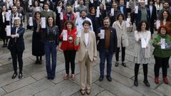 Acto del BNG esta ma�ana en Santiago