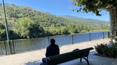 La senda seguir�a el cauce del r�o Sil, en la imagen a su paso por el Malec�n de O Barco