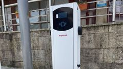 En Ribadavia el Concello ha instalado un punto de recarga de coches el�ctricos