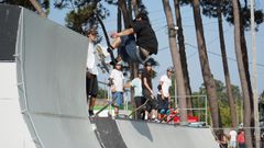 Las competiciones de skate comenzarn hoy a las 11.10 horas.