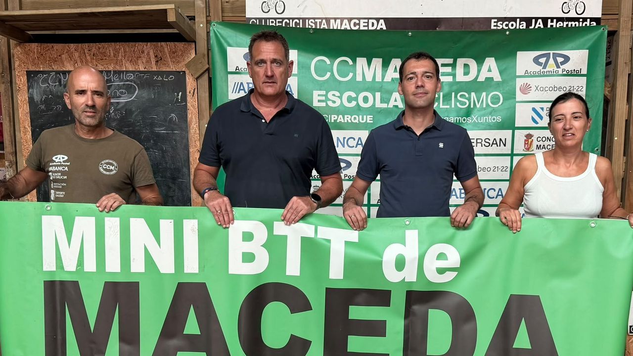 Las bicicletas rodarán un año más con la Mini BTT de Maceda