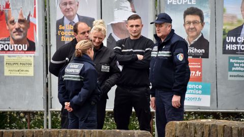 Primera vuelta de las elecciones presidenciales de Francia.