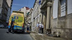 El accidente se produjo a la altura de la Deputaci�n de Ourense