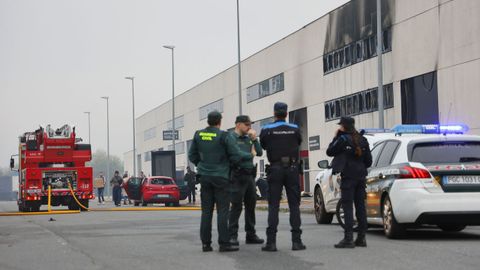 En el dispositivo tambi�n particip� la Guardia Civil y la Polic�a Local de Sada