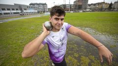 Fernando Vallines, fotografiado hace unas semanas en Pontevedra, donde reside.