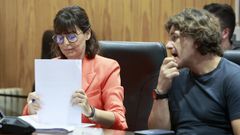 La portavoz del PP de Sarria Carmen Jos� L�pez
