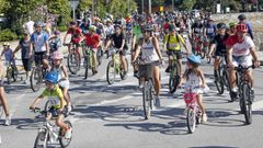 DIA DE LA BICI EN POBRA DO CARAMI�AL 2023