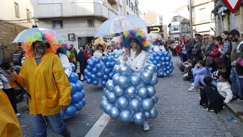 Desfile del s�bado de pi�ata en Celanova