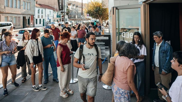 P�blico asistente a unha das sesi�ns do FICBueu