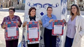 Josefa Fern�ndez, Caridad Gonz�lez, Mar�a Mayo�e Margarita Novo