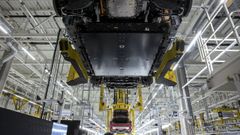 Imagen de una de las f�bricas de Mercedes-Benz.