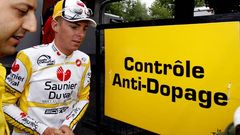 Ricco, en el Tour de Francia del 2008