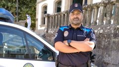Ra�l Frieiro, jefe de la Polic�a Local de Boiro.