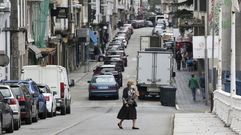 El estacionamiento en l�nea actual desaparecer� y su espacio se destinar� a aceras m�s anchas