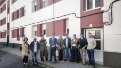 Zapico destaca la inversi�n en vivienda en barrios obreros, con m�s de un mill�n en El Entrego y otros 25 en ejecuci�n en siete concejos