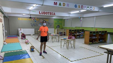 VUELTA AL COLE EN EL CEIP MANUEL BERMUDEZ COUSO DE A POBRA DE TRIVES