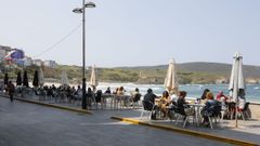 Terrazas en malpica, uno de los concellos de la zona en nivel alto 