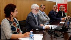 Inauguraci�n del curso de la UDC en Carballo sobre normalizaci�n ling��stica
