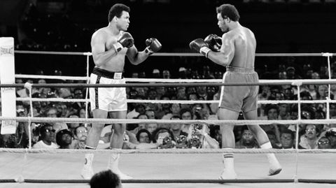 Pelea contra George Foreman en 1974