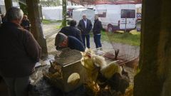 Las aves estuvieron ausentes en las últimas semanas en la feria de Parga