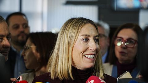 La presidenta de la Junta de Extremadura, Mar�a Guardiola.