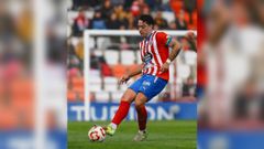 Juan Rodrguez en el partido contra Osasuna Promesas en el estadio ngel Carro