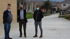 Una visita del alcalde y dos ediles a Choias, en Artes, hace tres a�os