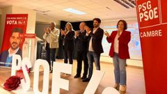 Presentación de Diego Alcantarilla como candidato del PSOE de Cambre