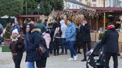 El Mercado de Nadal de Lugo abri� el mi�rcoles