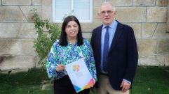 Patricia Dom�nguez con Francisco Mar�n