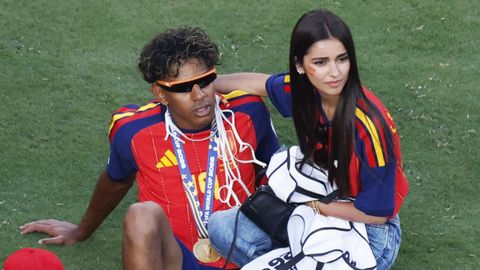 In�s Garc�a ha acompa�ado a su novio durante todo el campeonato