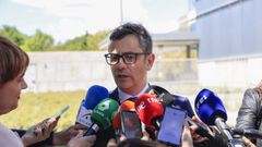 F�lix Bola�os en un acto por la recuperaci�n de im�genes de la II Rep�blica celebrado este mi�rcoles en Madrid.