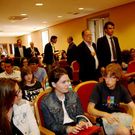 El presidente de la Diputaci�n clausur� el curso.