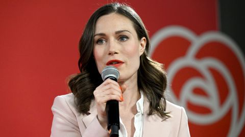 La ex primera ministra de Finlandia, Sanna Marin, en una imagen de archivo.