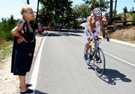 La afici�n ya ha empezado a disfrutar de La Vuelta.