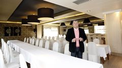 El Louzao de Area (Viveiro), en imagen, tuvo que aplazar el sbado una boda de unas 200 personas, adems de varias comidas