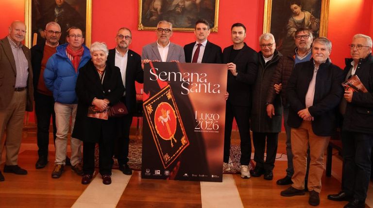 Presentaci�n del programa de Semana Santa de Lugo, en la Catedral