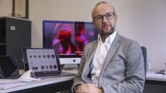 El cient�fico Javier Montenegro,  responsable del equipo que ha promovido el hallazgo en el Ciqus