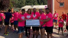 La IV Carrera Solidaria recauda 1.000 euros para la Fundaci�n Sandra Ibarra y su lucha contra el c�ncer
