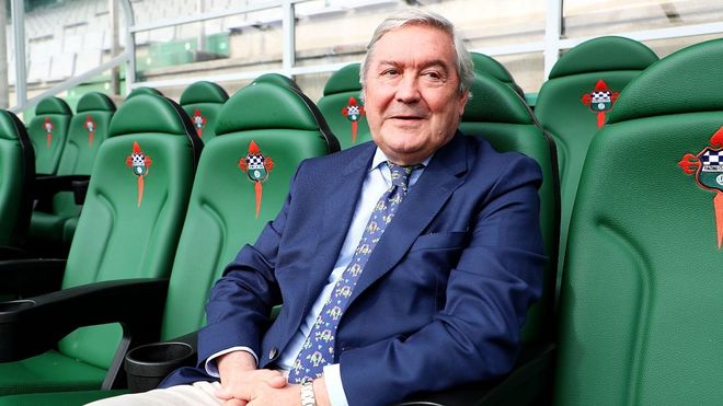 Manuel Ansede, presidente del Racing de Ferrol