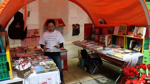 Feira do Libro de O Barco, en su edicin de 2016.