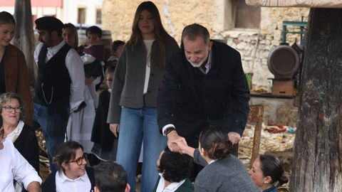 El Rey Felipe VI y la Infanta Sof�a durante el acto de entrega del premio al ?Pueblo Ejemplar de Asturias 2025, a 25 de octubre de 2025, en Valdesoto, Sieto, Asturias (Espa�a). El Premio al Pueblo Ejemplar de Asturias 2025 ha sido concedido a la parroquia de Valdesoto, que pertenece al concejo asturiano de Siero