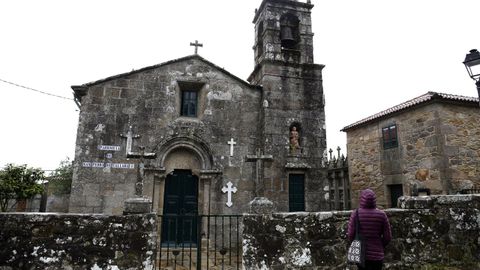Imagen de archivo de la iglesia de Tállara, parroquia objeto de las actuaciones.