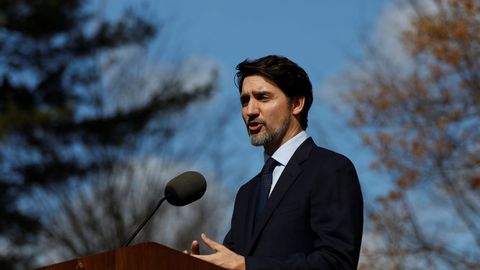 El primer ministro canadiense Justin Trudeau