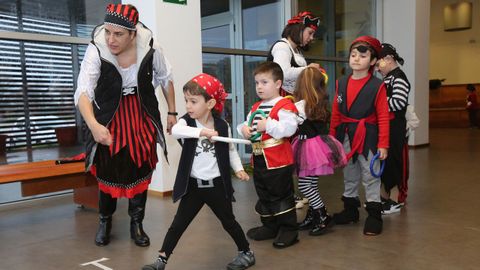 O CRA de Ribadumia e ANPA organizaron unha b�squeda pirata