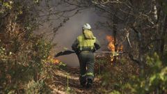 Dispositivo de extinci�n en Rianxo