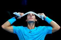 Nadal, tras la derrota del pasado lunes en Londres. <span lang= es-es >afp</span>