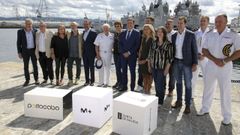 Presentaci�n de la segunda temporada de Rapa en el Arsenal de Ferrol.