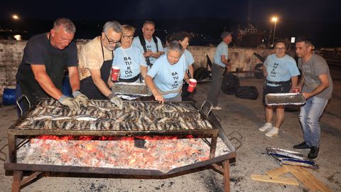 Sardinas en Laxe.